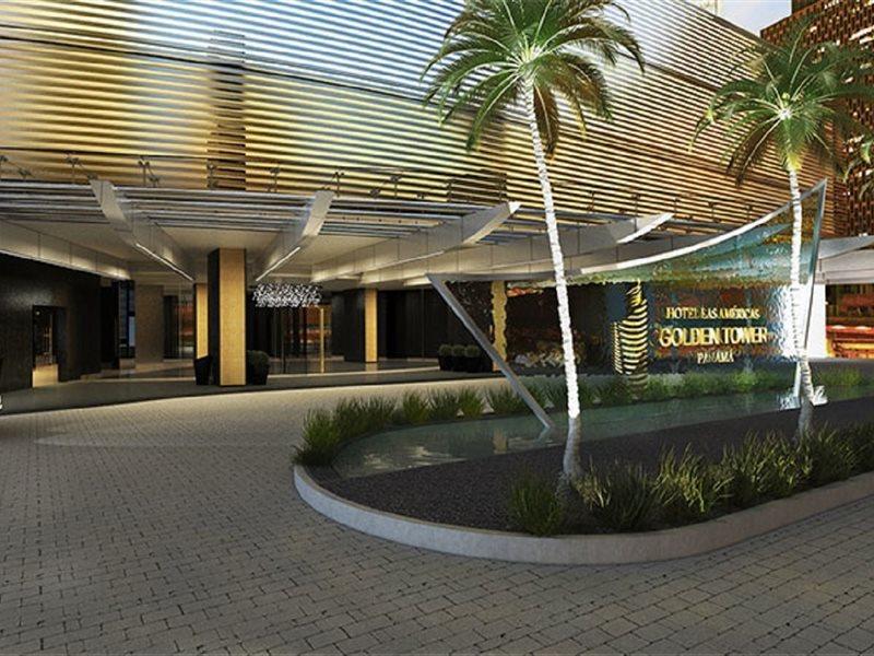 Hotel Las Americas Golden Tower Panama Exteriér fotografie Golden Tower