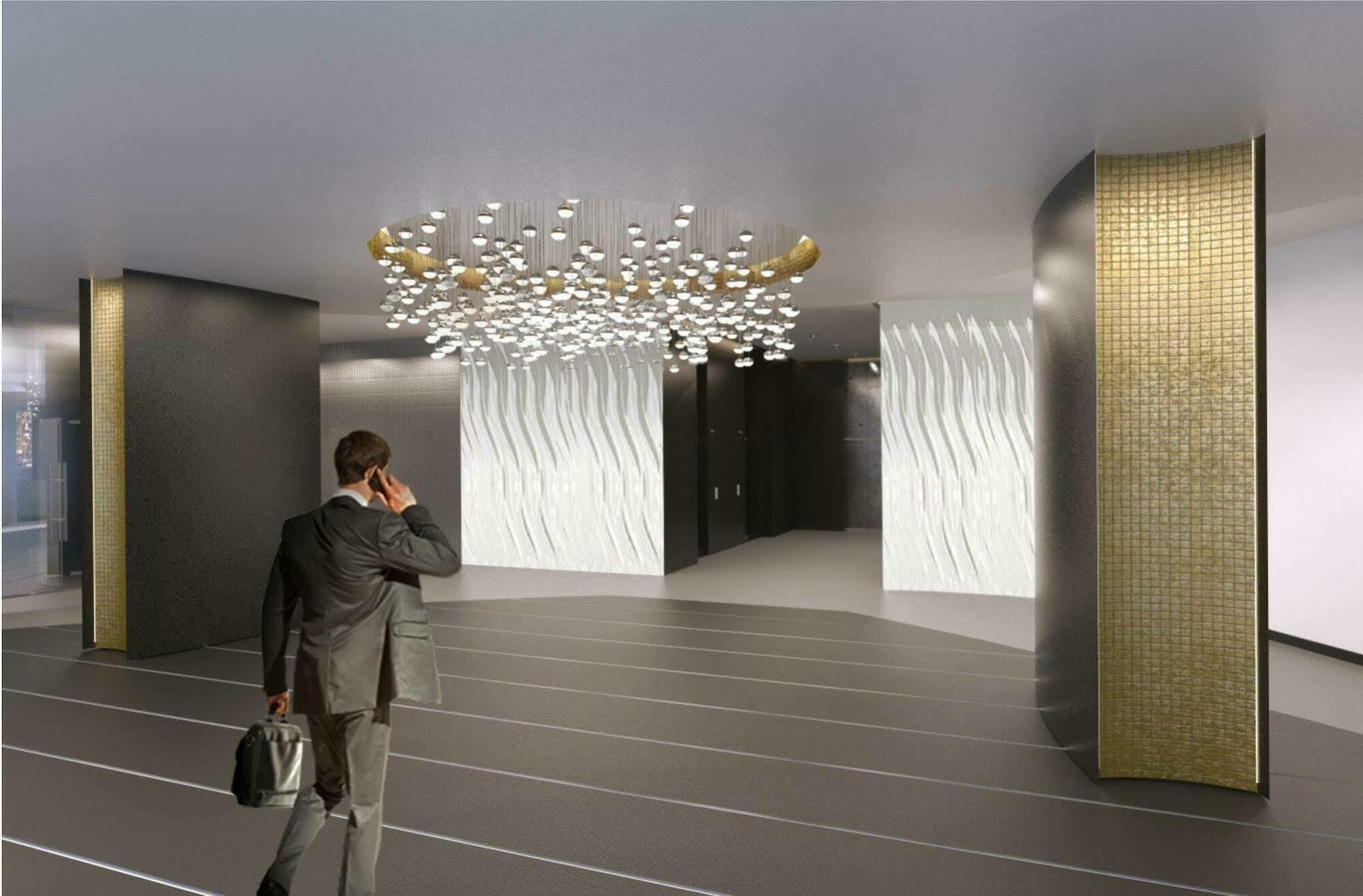 Hotel Las Americas Golden Tower Panama Exteriér fotografie Interior of the building