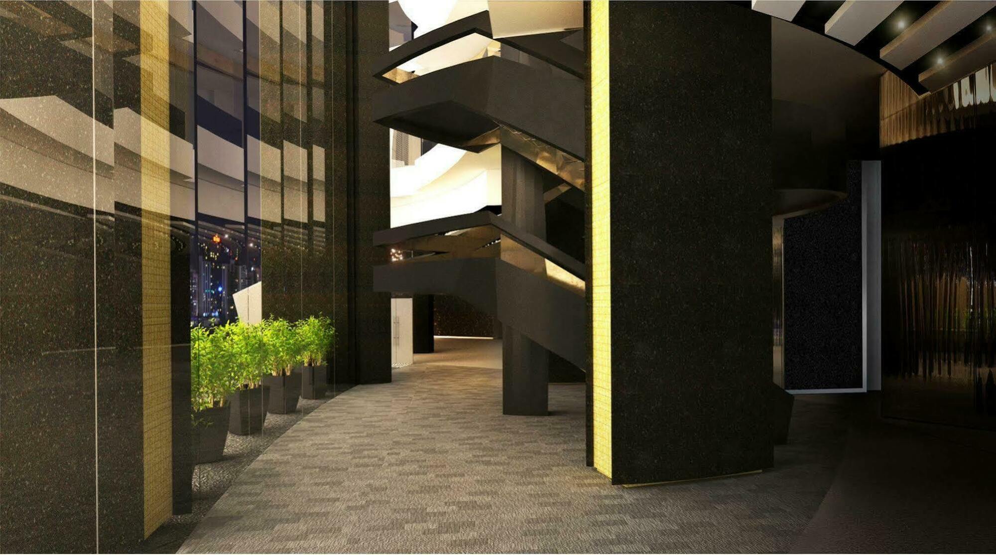 Hotel Las Americas Golden Tower Panama Exteriér fotografie Interior of the hotel