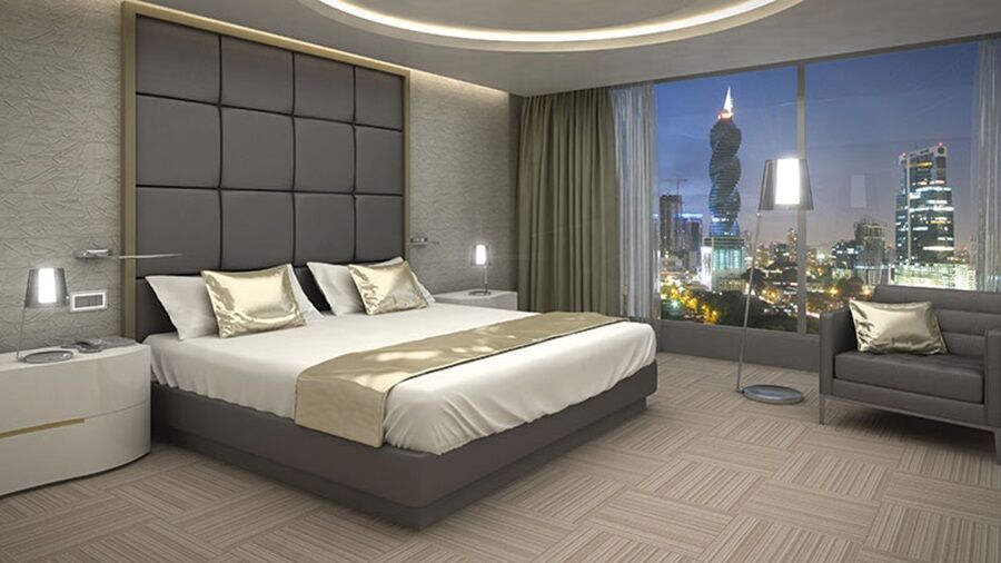 Hotel Las Americas Golden Tower Panama Exteriér fotografie A bedroom